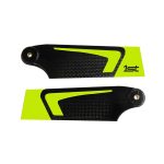 1st-RC Tail Blades CFK 105mm (Yellow)