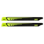 1st-RC Main Blades CFK 1st 380mm FBL (Yellow)