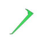 Goosky RS4 Vertical fin（Green)
