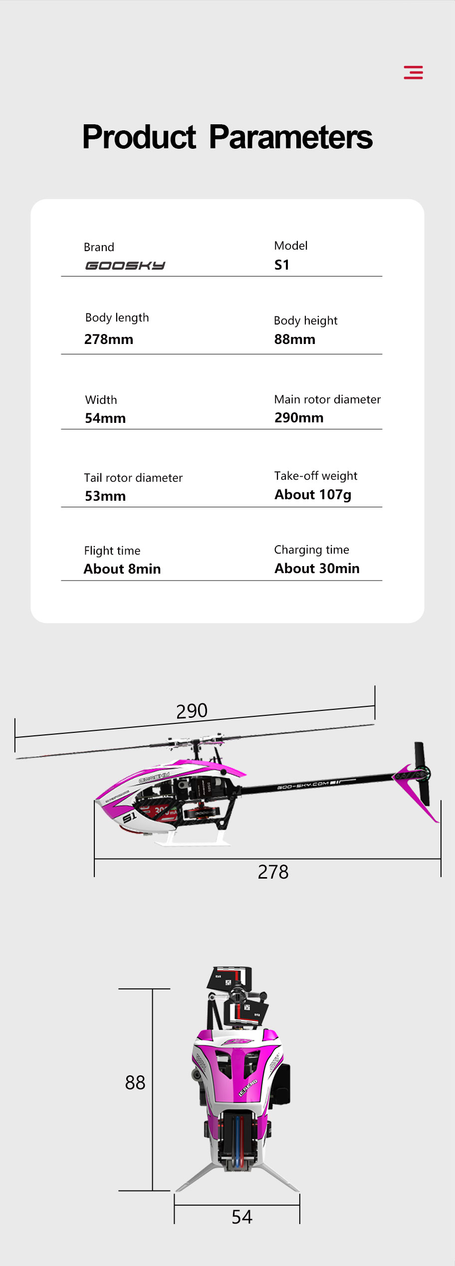 Purple Colour Rtf Goosky S1 New Version RTF Mode 1 (Purple) – Soxos Australia