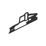 Goosky RS7 Upper Side Panel - L
