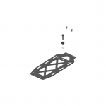 Goosky RS7 ESC Fixing plate