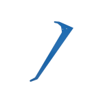 GT060126 Goosky RS5/6 Vertical Fin - Blue