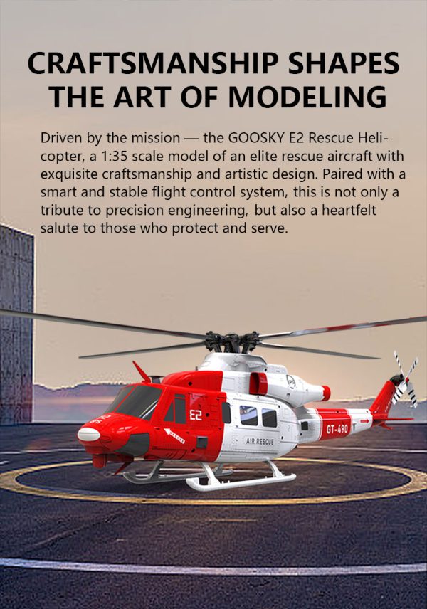 Goosky E2 - GPS Version Scale Model BNF helicopter - Image 3