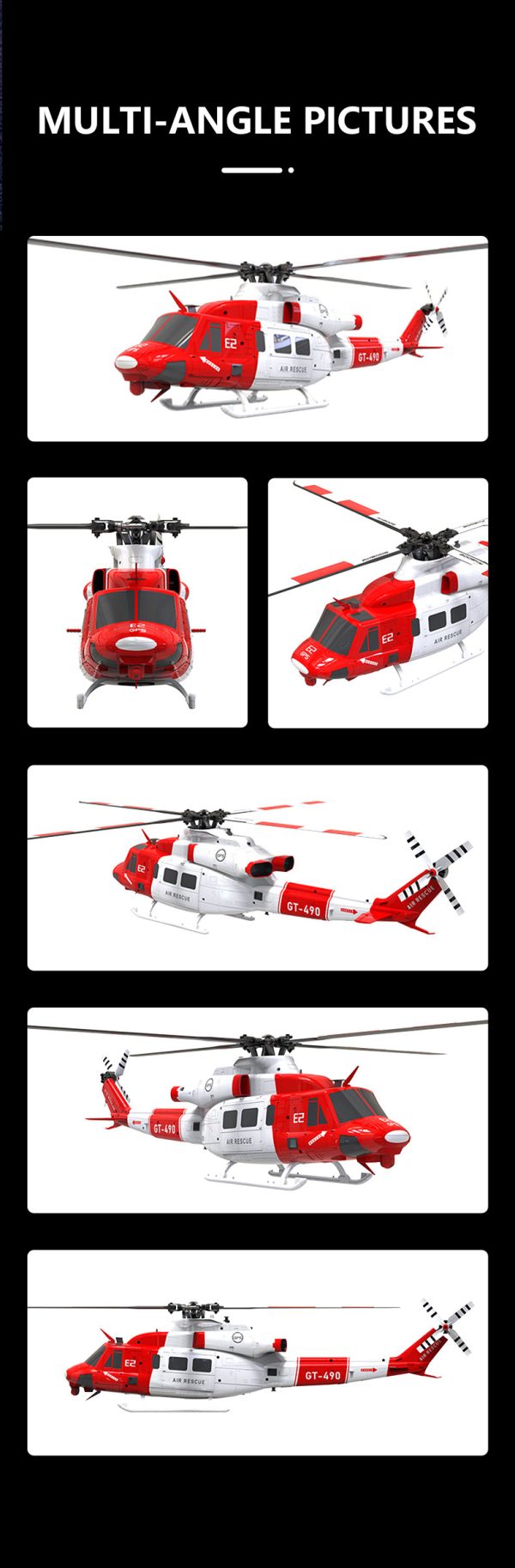 Goosky E2 - GPS Version Scale Model BNF helicopter - Image 4