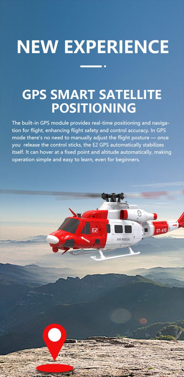 Goosky E2 - GPS Version Scale Model BNF helicopter - Image 5