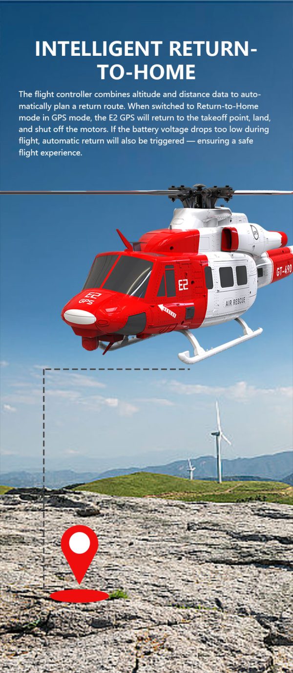 Goosky E2 - GPS Version Scale Model BNF helicopter - Image 7