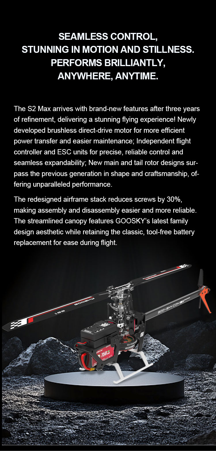 Goosky S2 Max Purple RTF Mode 2 - Image 3