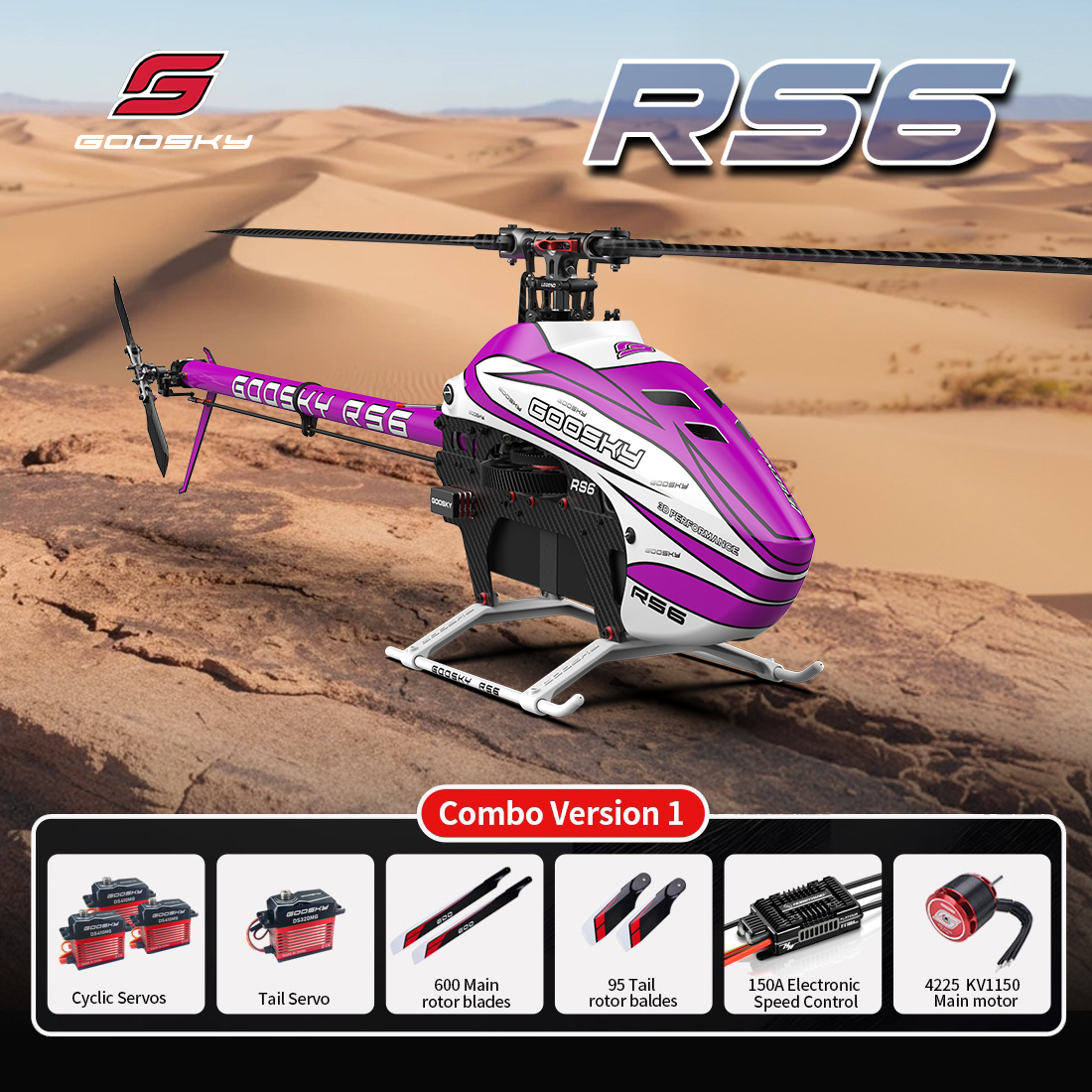 Goosky Legend RS6 Combo version (Orange) - Image 2