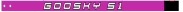 GT030079 Goosky S1 Tail Boom (Purple)