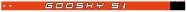 GT030080 Goosky S1 Tail Boom (Orange)