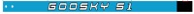 GT030081 Goosky S1 Tail Boom (Blue)