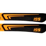 1st-RC Main Blades CFK 195mm FBL (Orange)