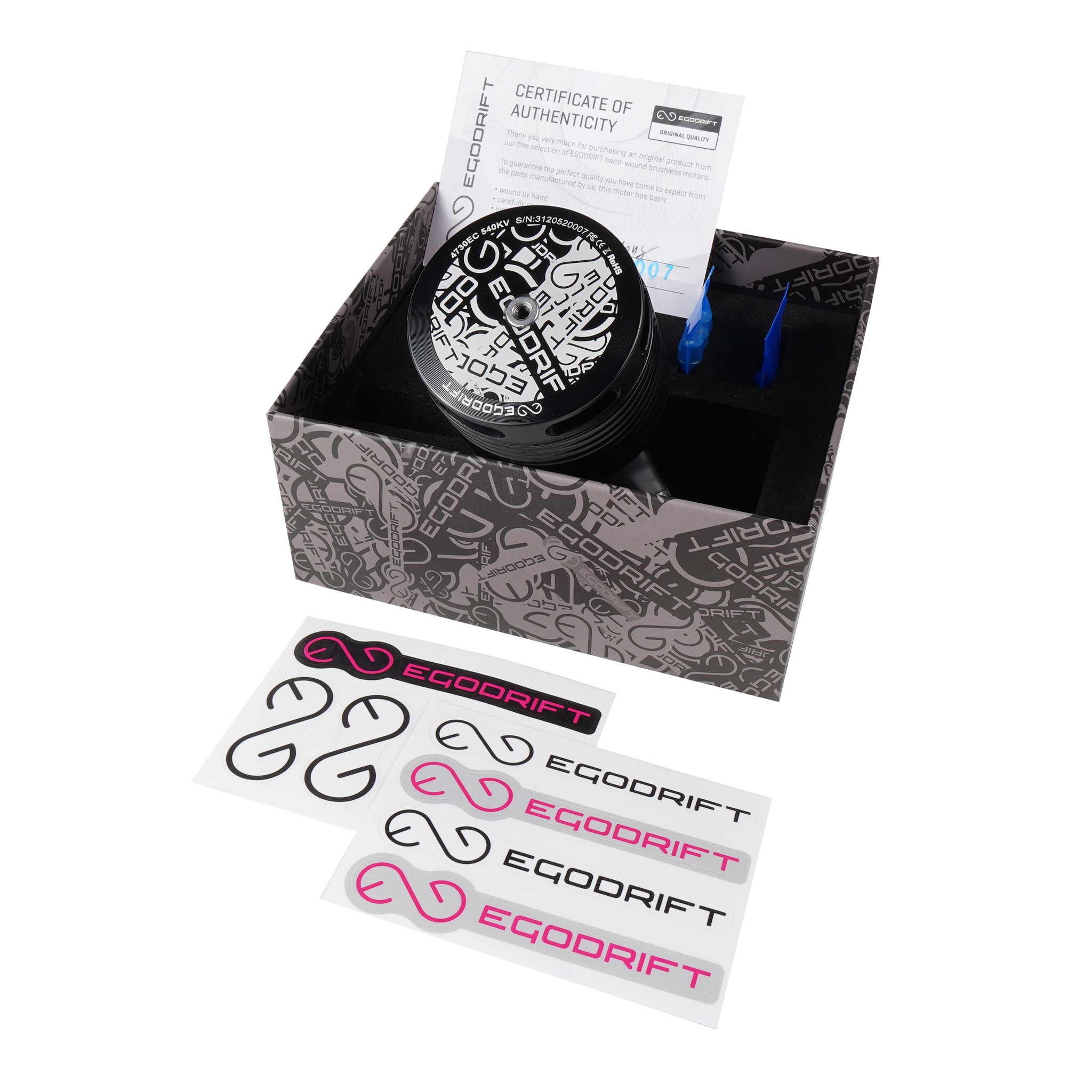 EGODRIFT Tengu 4730EC Eclipse / 540kV Motor (6mm x 35mm Shaft) - Image 2